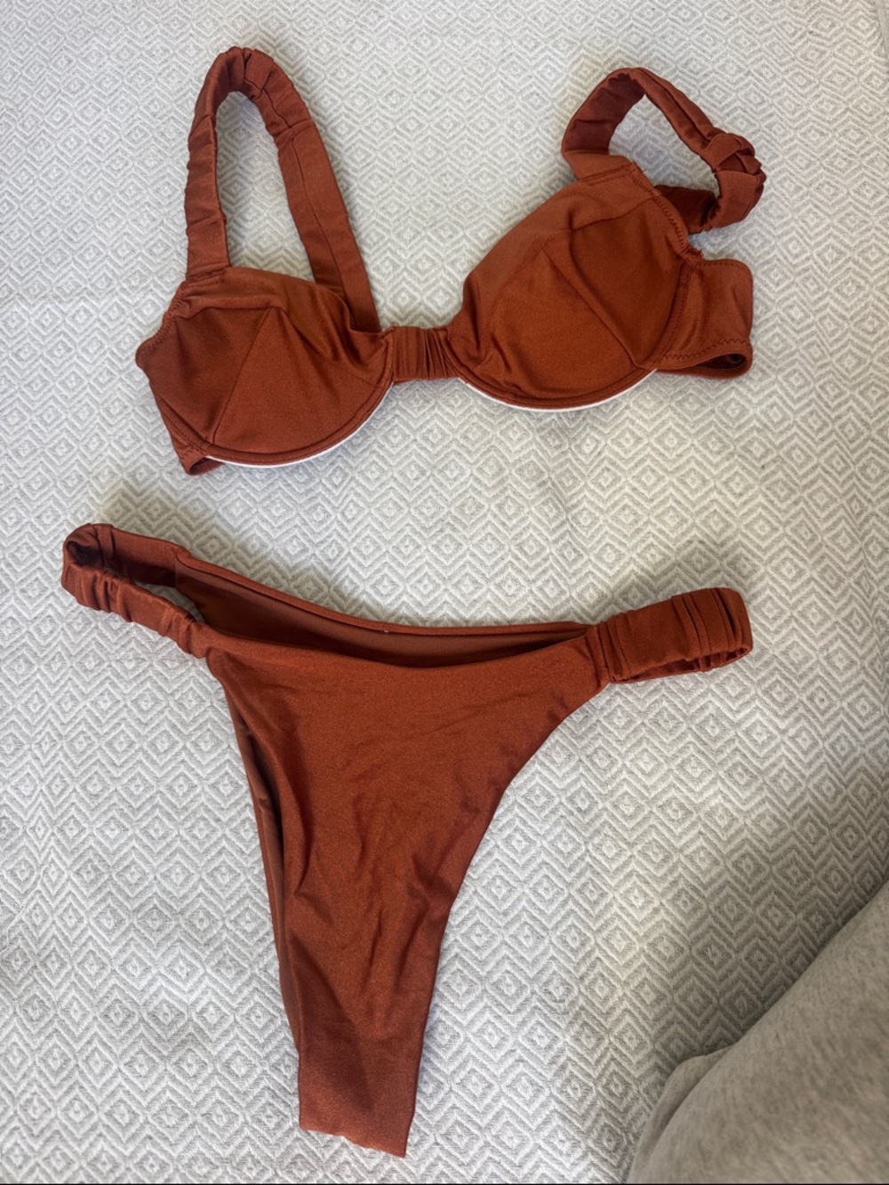 5 Bikini Sets - Pink, Orange, Purple, Brown - Picture 6 of 6
